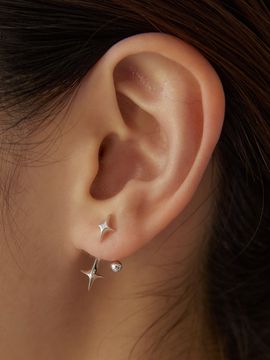 TATIANA (Silver 925) Shooting Star EarJacket Earring