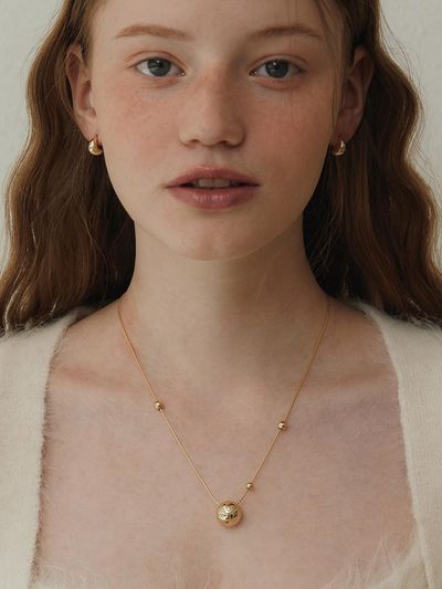 TATIANA [Silver 925] Star Mirror Ball Necklace