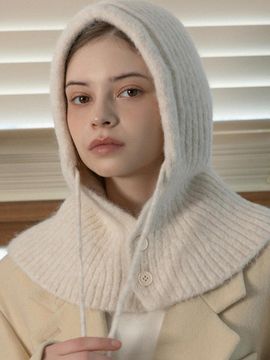 TATIANA Soft Melange Adjustable String Balaclava (BA8027)