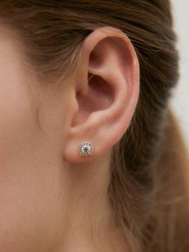 TATIANA Sterling Silver CZ Delicate Earrings (EC3156)