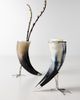 Tavares 1922 Tavares 1922 Bird Edit horn and sterling silver candle holder - 3