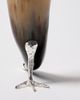 Tavares 1922 Tavares 1922 Bird Edit horn and sterling silver vase - 5