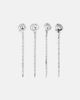 Tavares 1922 Tavares 1922 Shell set of 4 sterling silver cocktail pins - 1