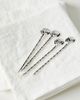 Tavares 1922 Tavares 1922 Shell set of 4 sterling silver cocktail pins - 4