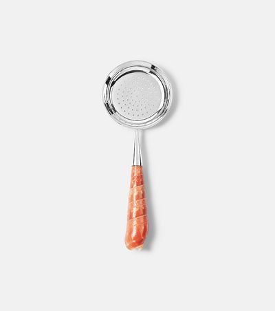 Tavares 1922 Tavares 1922 Spiralis sterling silver and shell tea strainer