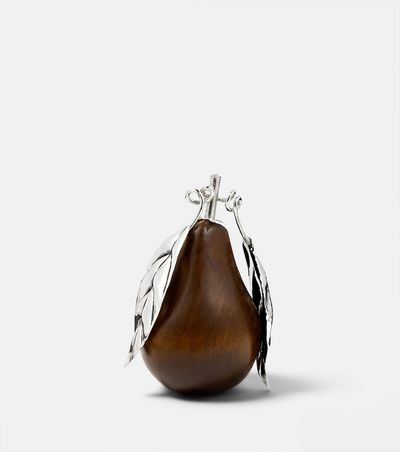 Tavares 1922 Tavares 1922 Wood Fruits sterling silver and wood decorative object