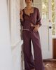 TBCo 100% Cotton Eyelet-Trim Pajama Set - 1