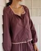 TBCo 100% Cotton Eyelet-Trim Pajama Set - 2