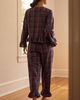TBCo 100% Cotton Plaid Pajama Set - 3