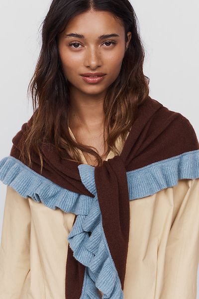 TBCo 100% Merino Wool Large Triangle Scarf