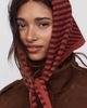TBCo 100% Merino Wool Striped Triangle Scarf - 1