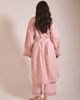TBCo TBCo Cotton & Linen Robe in Pink, Women's at Urban Outfitters - 2
