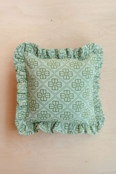 TBCo TBCo Cotton Floral Pillowcase in Blue Floral at Urban Outfitters