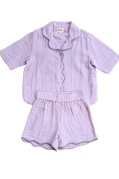TBCo TBCo Cotton Gauze Short Pajamas