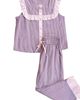 TBCo TBCo Cotton Ruffle Cropped Pajamas - 1