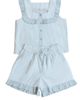 TBCo TBCo Cotton Ruffle Short Pajamas - 1
