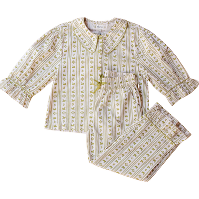 TBCo TBCo Cotton Swan Cropped Pajamas