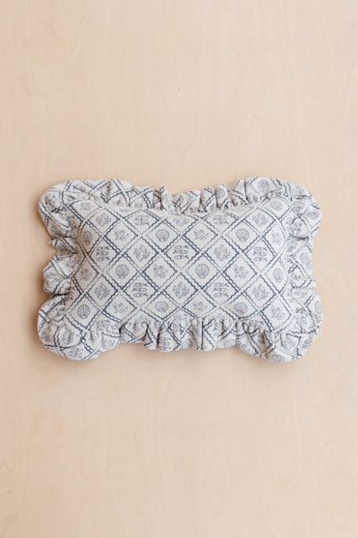 TBCo TBCo Cotton Trinket Pillowcase in Blue Trinket at Urban Outfitters