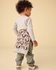 Tea Collection Tea Collection Badger & Fox Baby Popover - 2