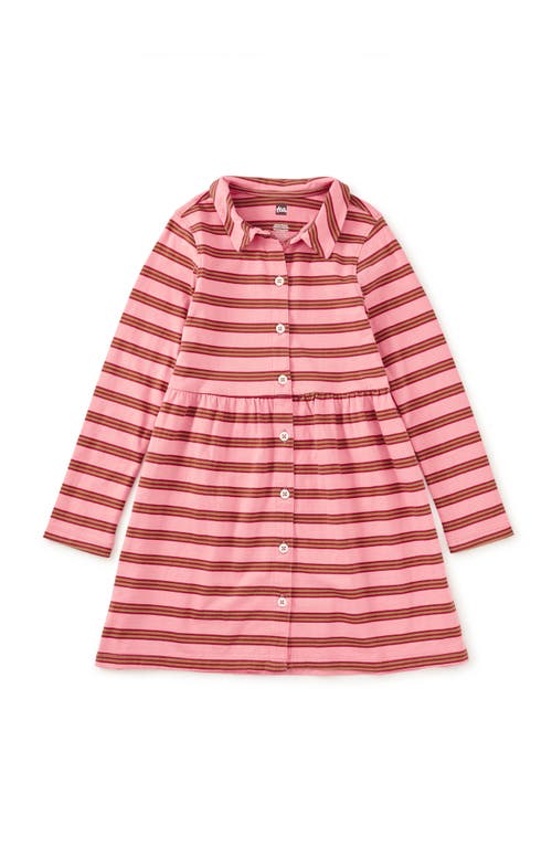 Tea Collection Tea Collection Collared Long Sleeve Shirtdres