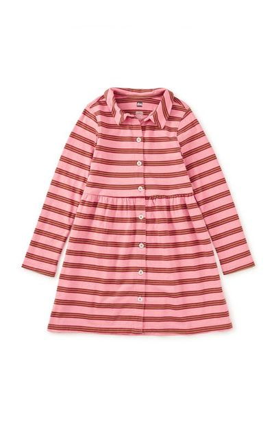 Tea Collection Tea Collection Collared Long Sleeve Shirtdres