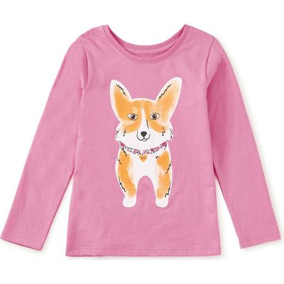 Tea Collection Tea Collection Corgi Love Double-Sided Tee