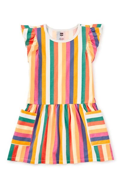 Tea Collection Tea Collection Flutter Sleeve Pocket Dress