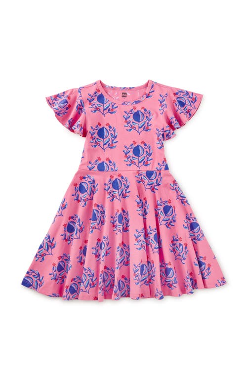 Tea Collection Tea Collection Flutter Sleeve Twirl Dress