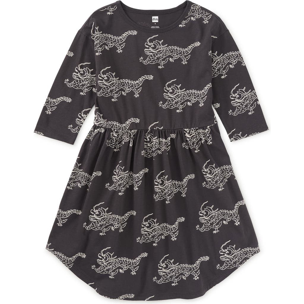 Tea Collection Tea Collection Long Sleeve Midi Dress
