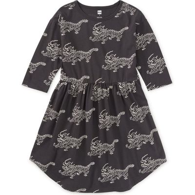 Tea Collection Tea Collection Long Sleeve Midi Dress