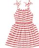 Tea Collection Tea Collection New Stripe Tie Shoulder Twirl Dress - 1