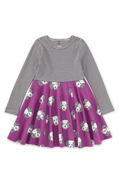 Tea Collection Tea Collection Poodle Print Mix Twirl Dress