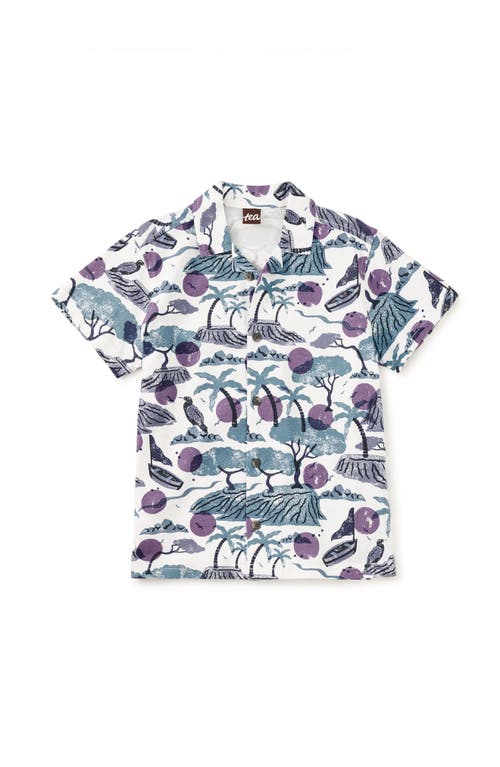 Tea Collection Tea Collection Printed Camp Shirt