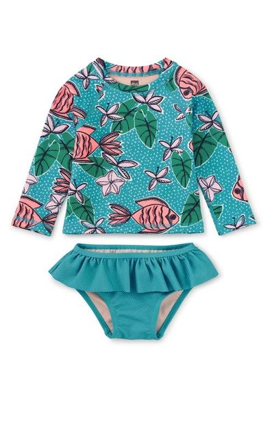 Tea Collection Tea Collection Rash Guard Baby Swim Set