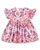 Tea Collection Tea Collection Ruffle Sleeve Baby Dress Set - 2