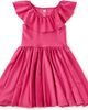 Tea Collection Tea Collection Shiny Ruffle Neck Dress - 1