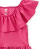 Tea Collection Tea Collection Shiny Ruffle Neck Dress - 2