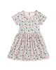 Tea Collection Tea Collection Short Sleeve Wrap Neck Dress - 1