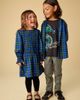 Tea Collection Tea Collection Smocked Woven Blouson Sleeve - 5