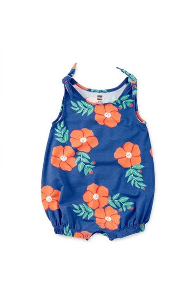 Tea Collection Tea Collection Tie Shoulder Baby Romper