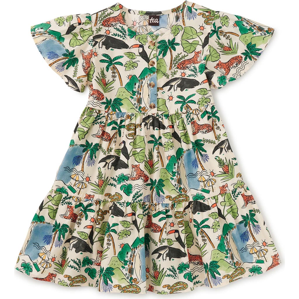 Tea Collection Tea Collection Tiered Woven Dress