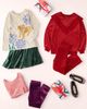 Tea Collection Tea Collection Velour Twirl Skirt - 5