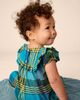 Tea Collection Tea Collection Woven Ruffle Baby Romper - 2