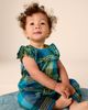 Tea Collection Tea Collection Woven Ruffle Baby Romper - 4