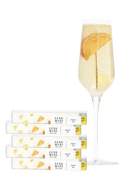 Teaspressa Teaspressa Holiday Stocking Stuffer Peach Mixology Cubes Gift Set