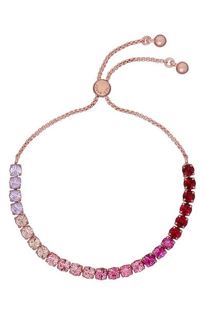Ted Baker London Ted Baker London Melrah Ombré Crystal Slider Bracelet