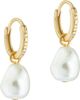 Ted Baker London Ted Baker London Periaa Imitation Pearl Drop Huggie Hoop Earrings - 1