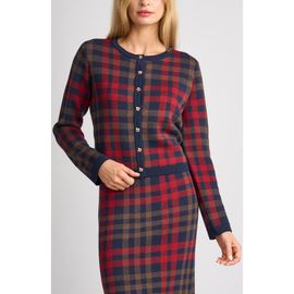 Ted Baker Ted Baker Adrina Plaid Cardigan