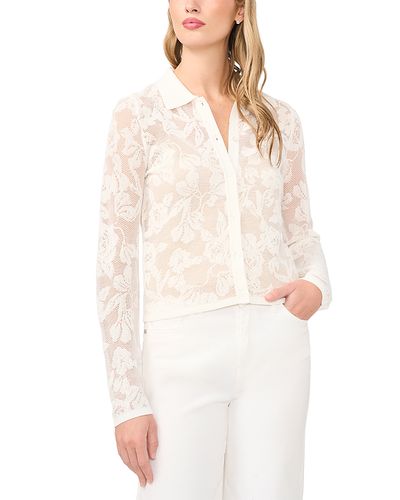 Ted Baker Ted Baker Alberta La Sheer Rose Jacquard Top