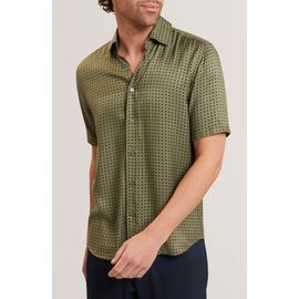 Ted Baker Ted Baker Allistr Check Short Sleeve Button-Up Shirt